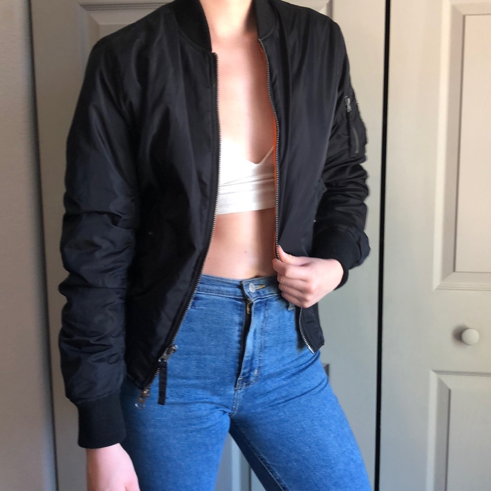 PACSUN / black puffer jacket 🖤